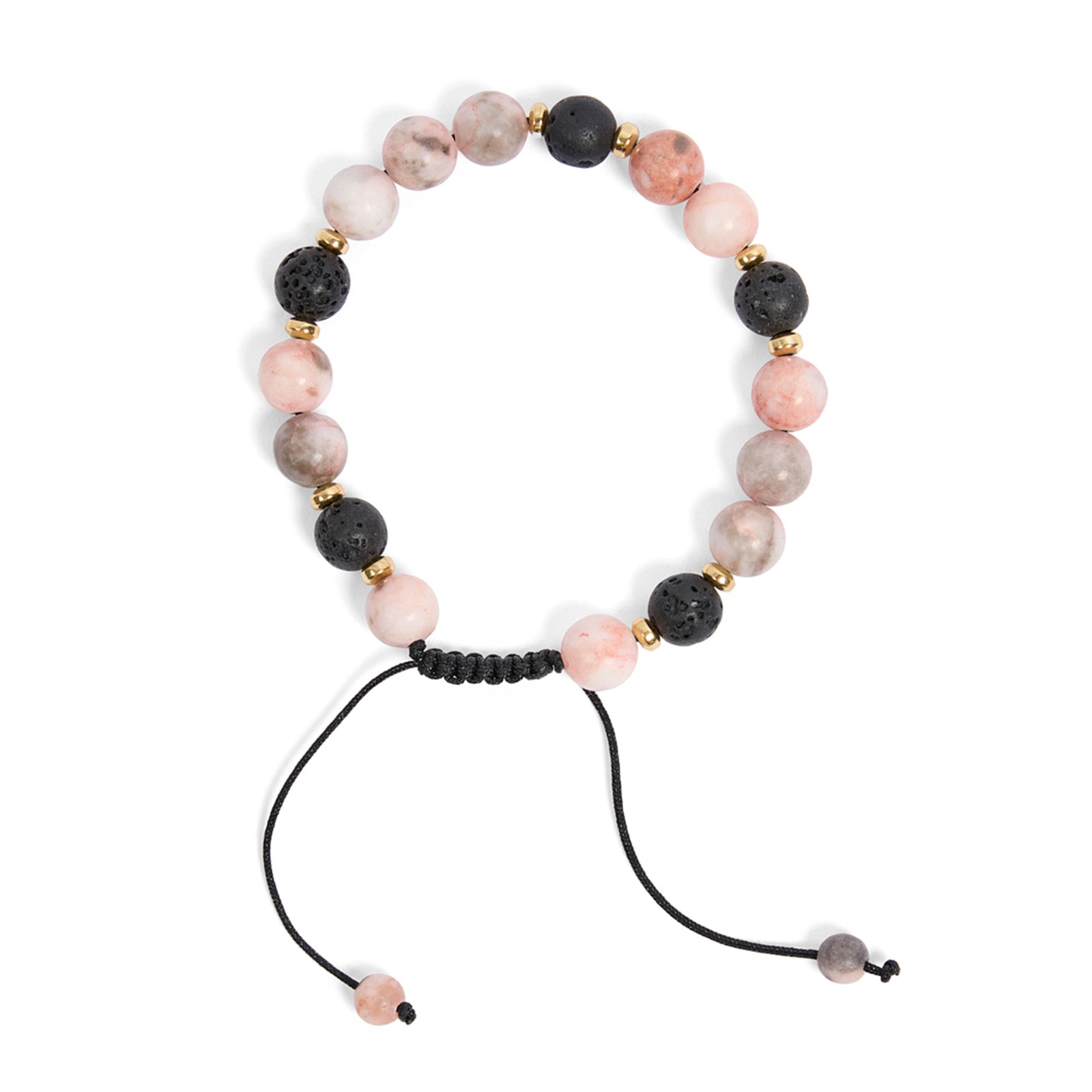 Aromatherapy Bracelet (Pink Zebra Jasper) – Beachwood Essentials